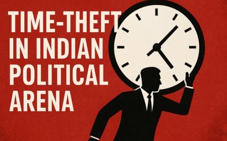 Time-Theft in the Indian Political Arena – The Invisible Corruption We Don’t Count